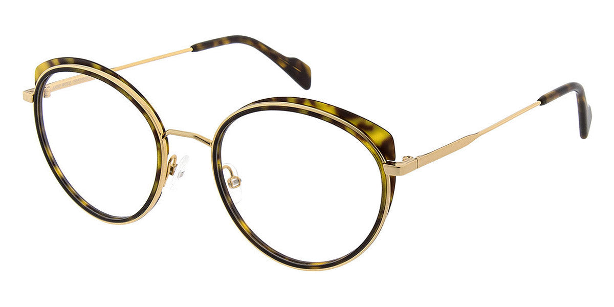 Andy Wolf® 4766 AW 4766 02 52 - Gold/Brown 02 Eyeglasses