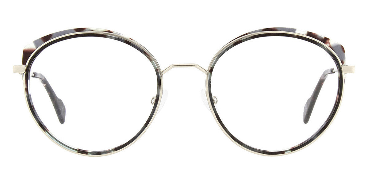 Andy Wolf® 4766 AW 4766 04 52 - Silver/Blue 04 Eyeglasses