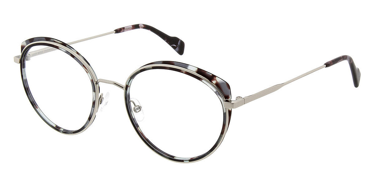 Andy Wolf® 4766 AW 4766 04 52 - Silver/Blue 04 Eyeglasses