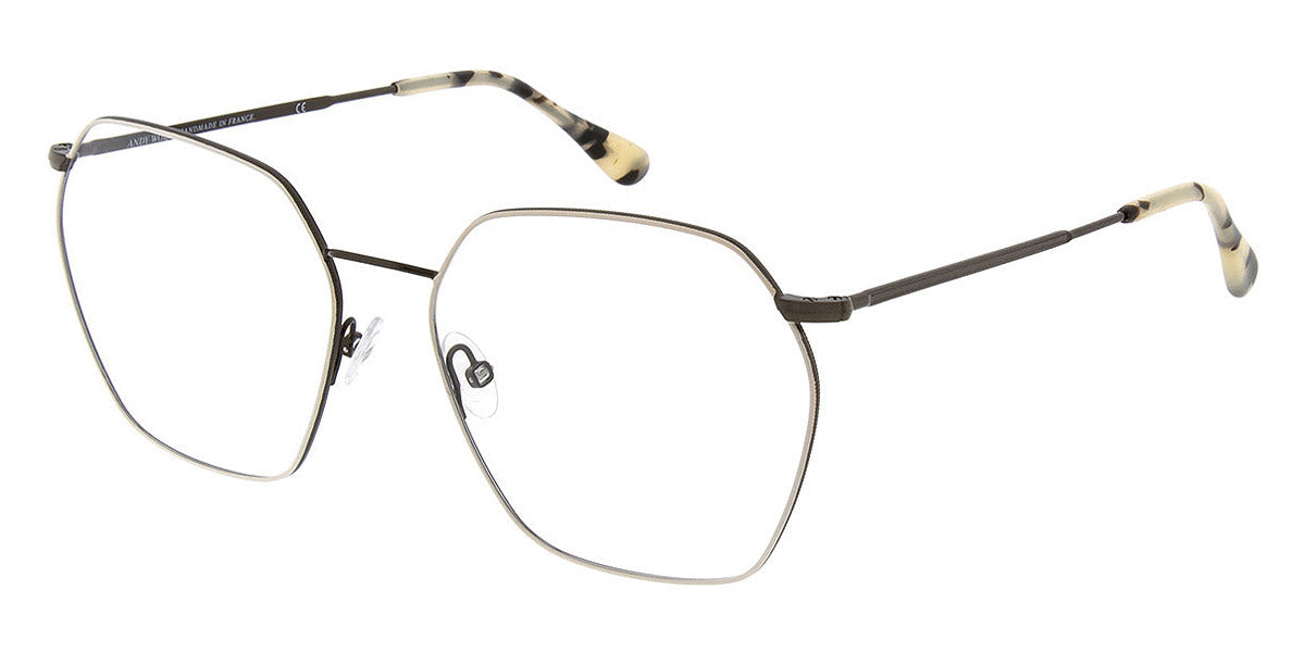 Andy Wolf® 4768 AW 4768 06 57 - Brown/Beige 06 Eyeglasses