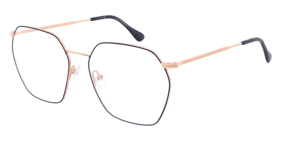 Andy Wolf® 4768 AW 4768 07 57 - Rosegold/Blue 07 Eyeglasses