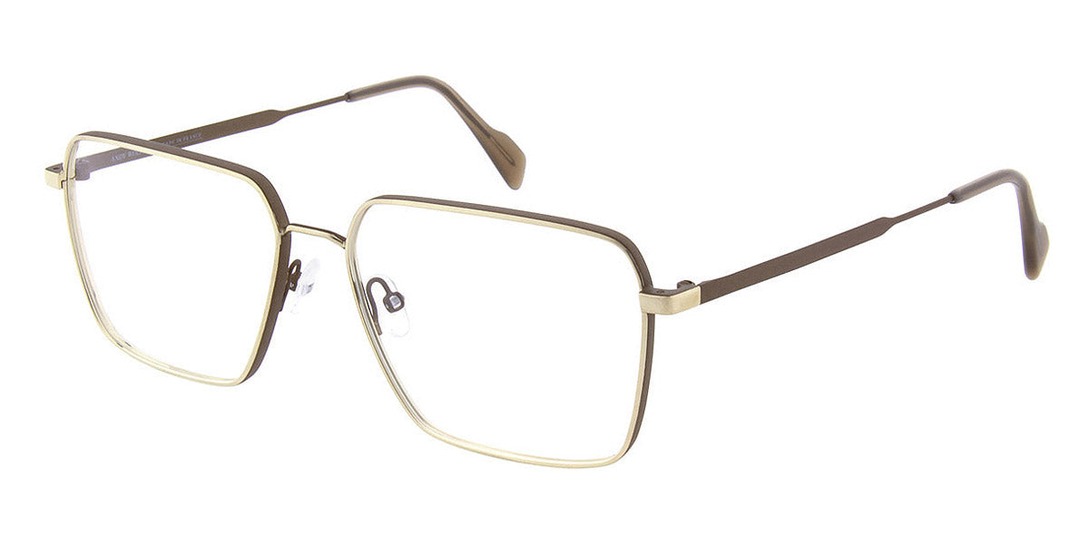 Andy Wolf® 4769 AW 4769 05 57 - Graygold/Brown 05 Eyeglasses