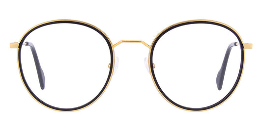 Andy Wolf® 4770 AW 4770 01 51 - Gold/Black 01 Eyeglasses