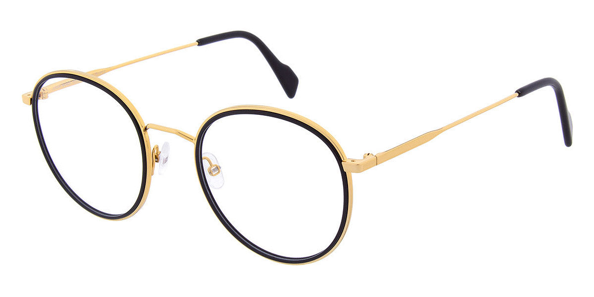 Andy Wolf® 4770 AW 4770 01 51 - Gold/Black 01 Eyeglasses