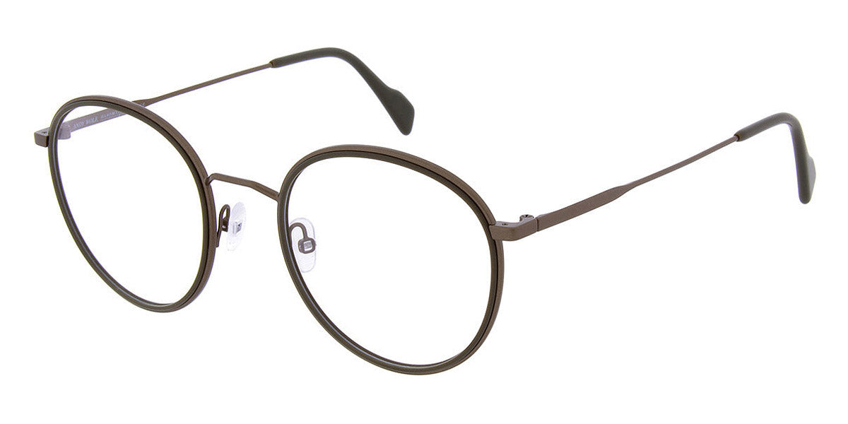 Andy Wolf® 4770 AW 4770 04 51 - Brown/Green 04 Eyeglasses