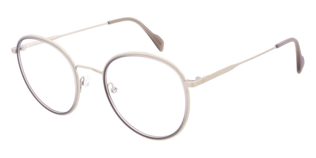 Andy Wolf® 4770 AW 4770 07 51 - Graygold/Beige 07 Eyeglasses