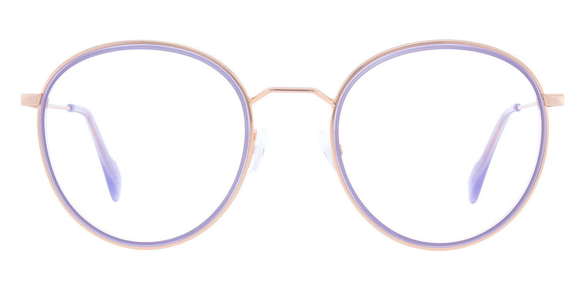 Andy Wolf® 4770 AW 4770 08 51 - Rosegold/Violet 08 Eyeglasses