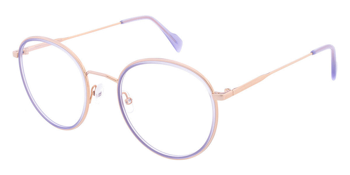 Andy Wolf® 4770 AW 4770 08 51 - Rosegold/Violet 08 Eyeglasses