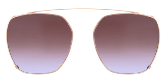 Andy Wolf® 4771 Clip AW 4771 Clip 10 52 - Rosegold/Brown 10 Sunglasses