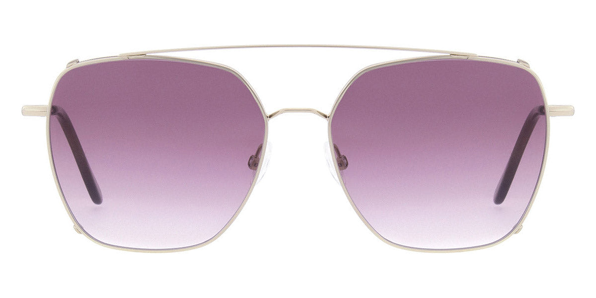 Andy Wolf® 4771 Clip AW 4771 Clip 14 52 - Graygold/Berry 14 Sunglasses