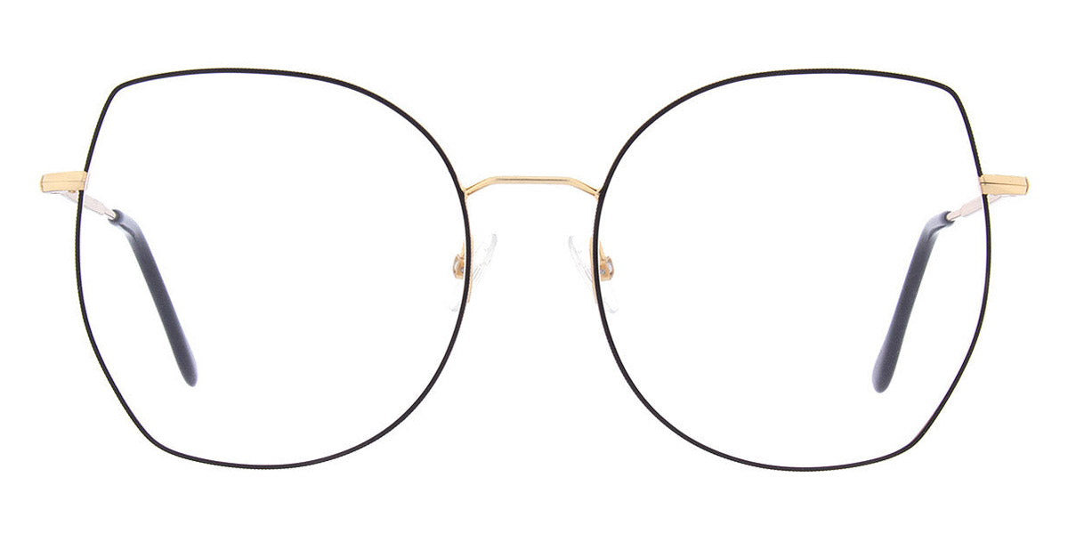 Andy Wolf® 4772 AW 4772 01 57 - Gold/Black 01 Eyeglasses