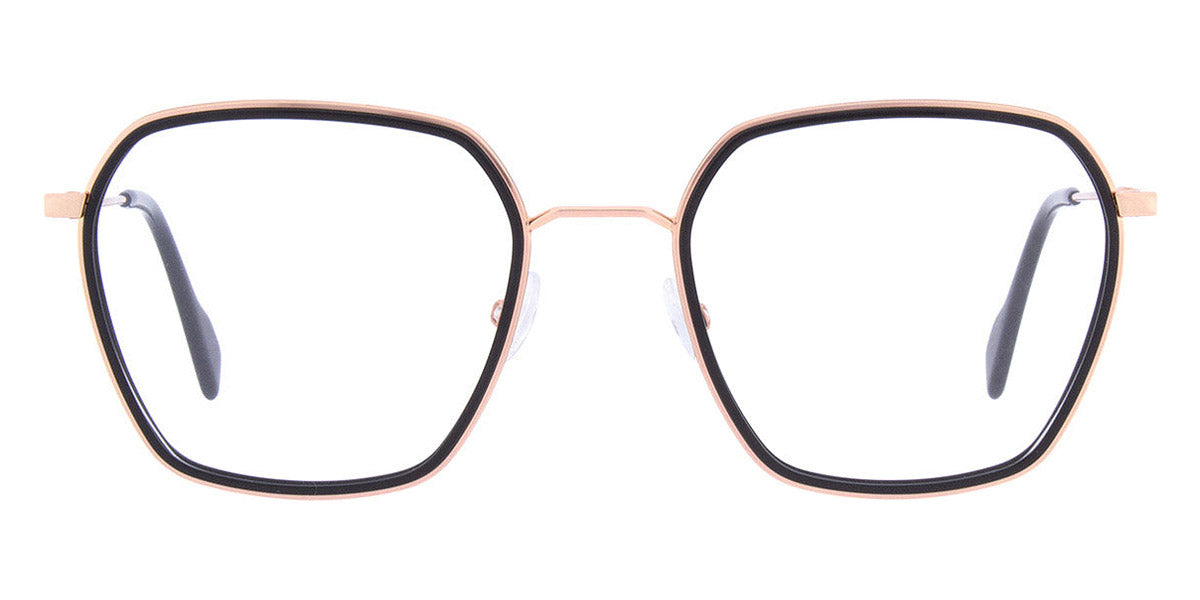 Andy Wolf® 4773 AW 4773 01 52 - Rosegold/Black 01 Eyeglasses