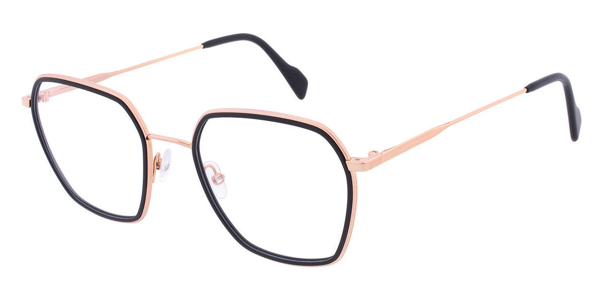 Andy Wolf® 4773 AW 4773 01 52 - Rosegold/Black 01 Eyeglasses