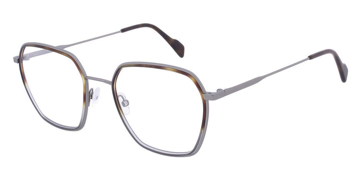 Andy Wolf® 4773 AW 4773 05 52 - Gun/Brown 05 Eyeglasses