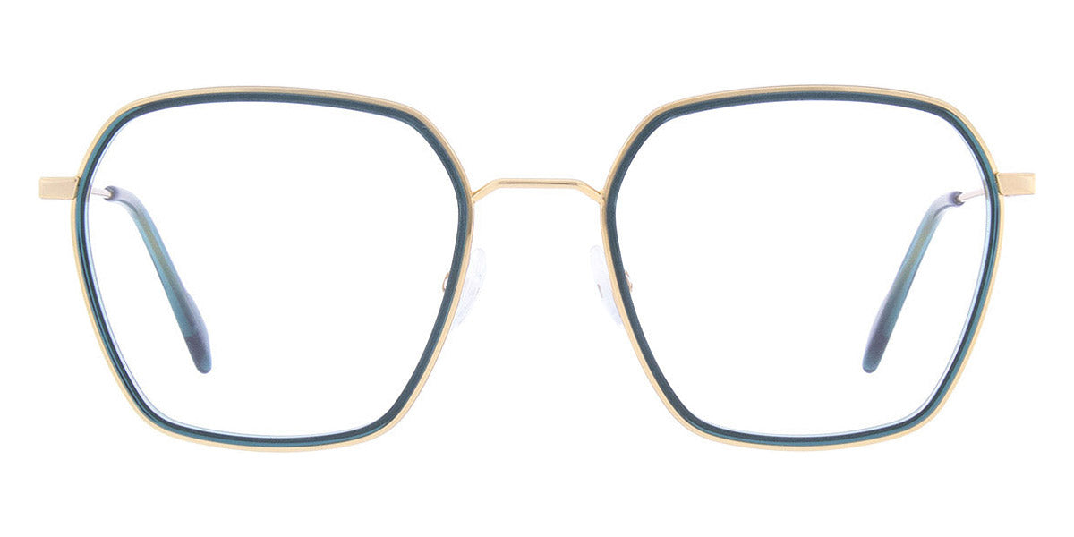 Andy Wolf® 4773 AW 4773 08 52 - Gold/Teal 08 Eyeglasses