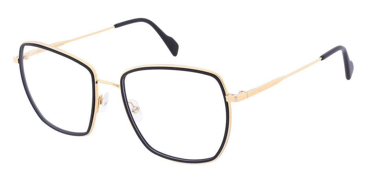 Andy Wolf® 4774 AW 4774 01 56 - Gold/Black 01 Eyeglasses