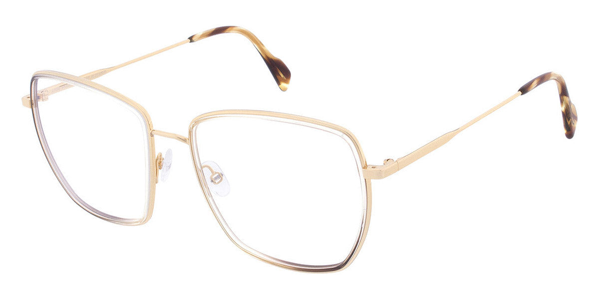 Andy Wolf® 4774 AW 4774 03 56 - Gold/Brown 03 Eyeglasses