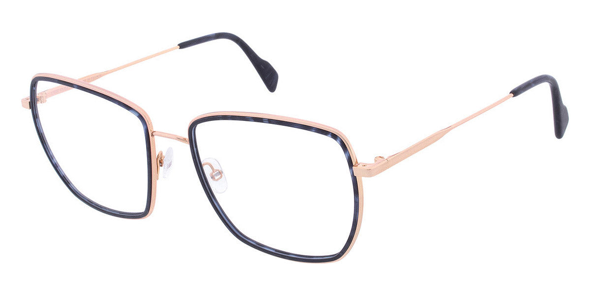 Andy Wolf® 4774 AW 4774 05 56 - Rosegold/Blue 05 Eyeglasses