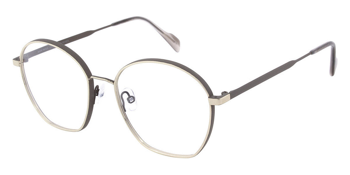 Andy Wolf® 4775 AW 4775 04 52 - Graygold/Gray 04 Eyeglasses