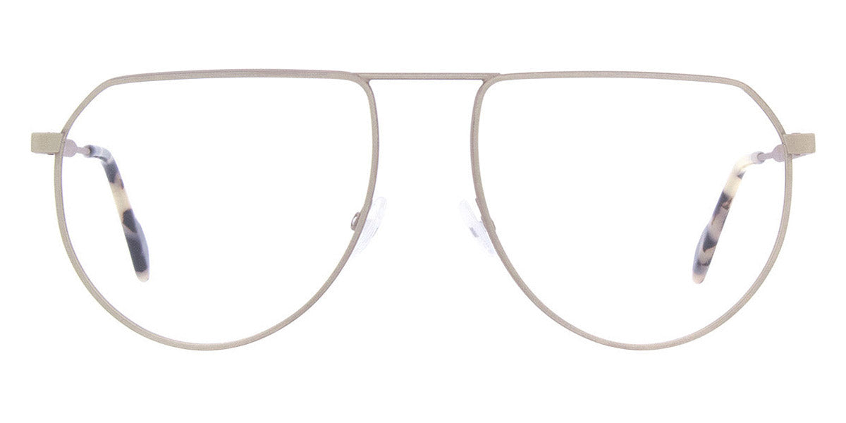 Andy Wolf® 4776 AW 4776 04 55 - Graygold/Beige 04 Eyeglasses