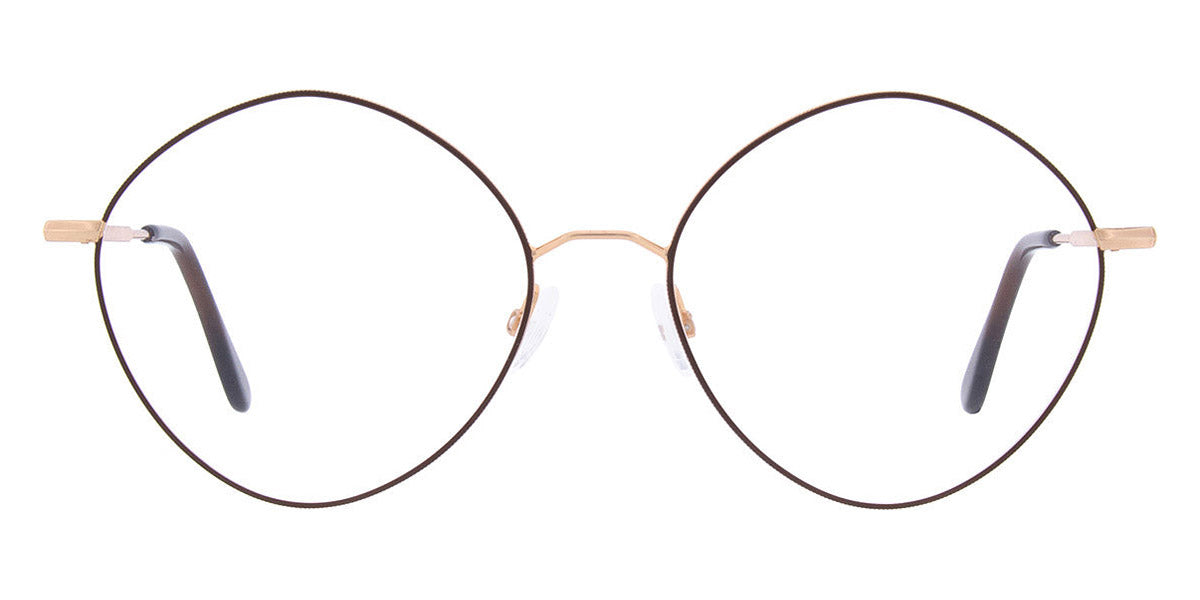 Andy Wolf® 4777 AW 4777 02 53 - Rosegold/Brown 02 Eyeglasses