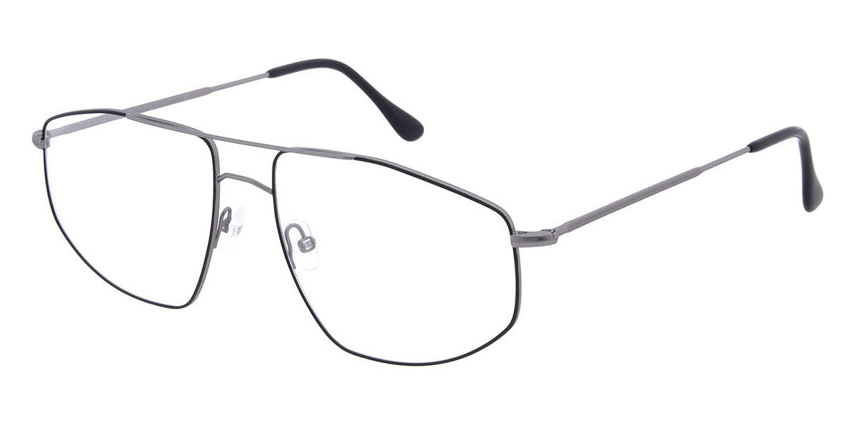 Andy Wolf® 4780 AW 4780 01 59 - Gun/Black 01 Eyeglasses