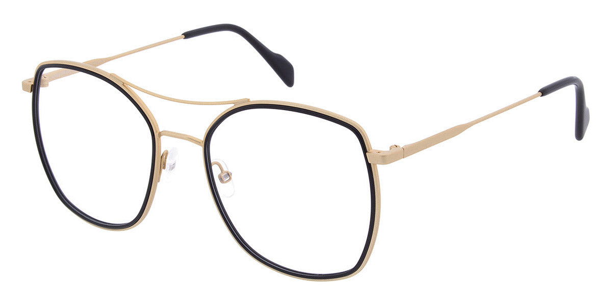 Andy Wolf® 4781 AW 4781 01 53 - Gold/Black 01 Eyeglasses