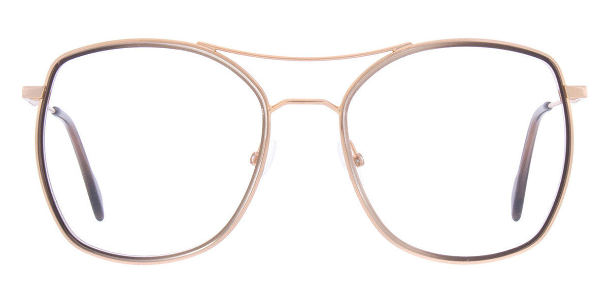 Andy Wolf® 4781 AW 4781 04 53 - Rosegold/Brown 04 Eyeglasses