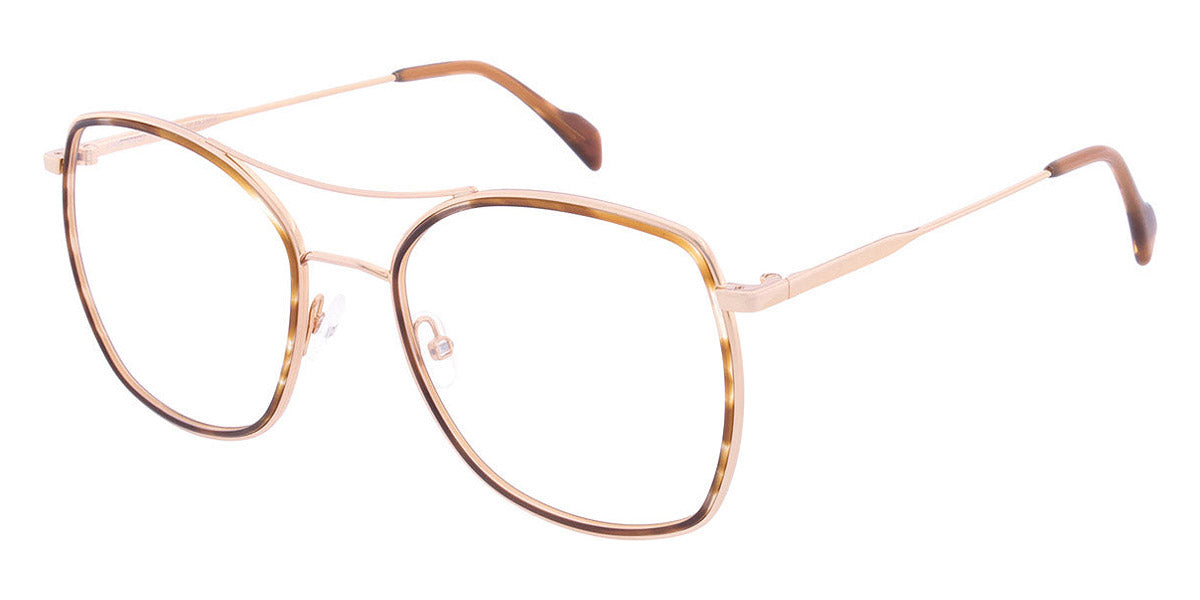 Andy Wolf® 4781 AW 4781 06 53 - Rosegold/Brown 06 Eyeglasses