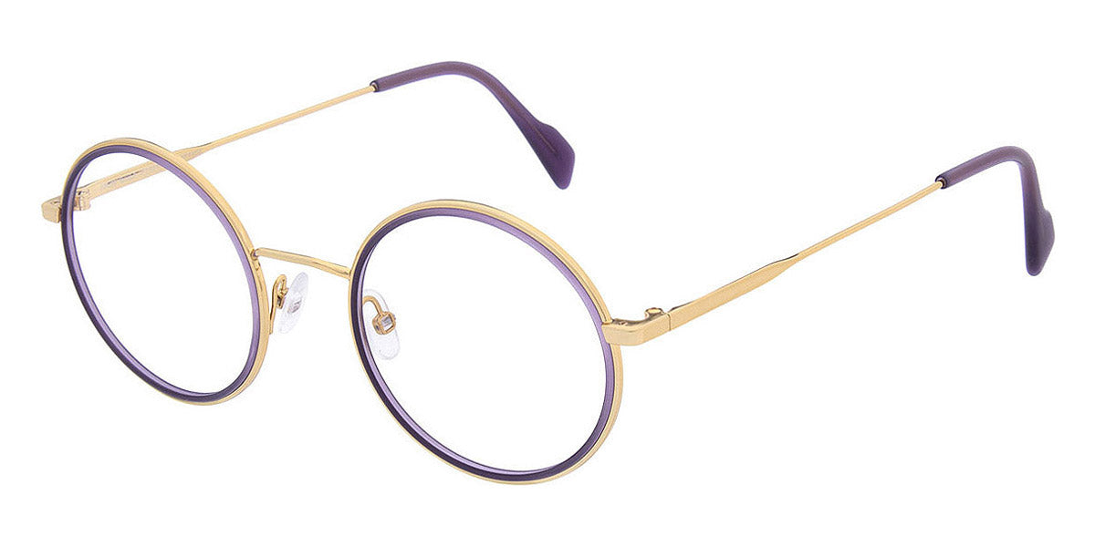 Andy Wolf® 4783 AW 4783 07 46 - Gold/Violet 07 Eyeglasses