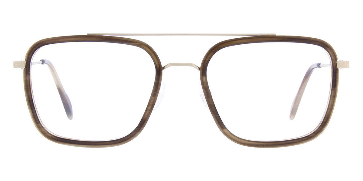 Andy Wolf® 4784 AW 4784 03 52 - Brown/Graygold 03 Eyeglasses