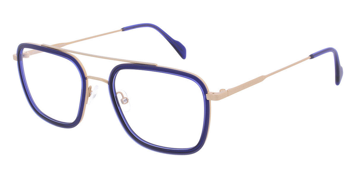 Andy Wolf® 4784 AW 4784 05 52 - Blue/Gold 05 Eyeglasses