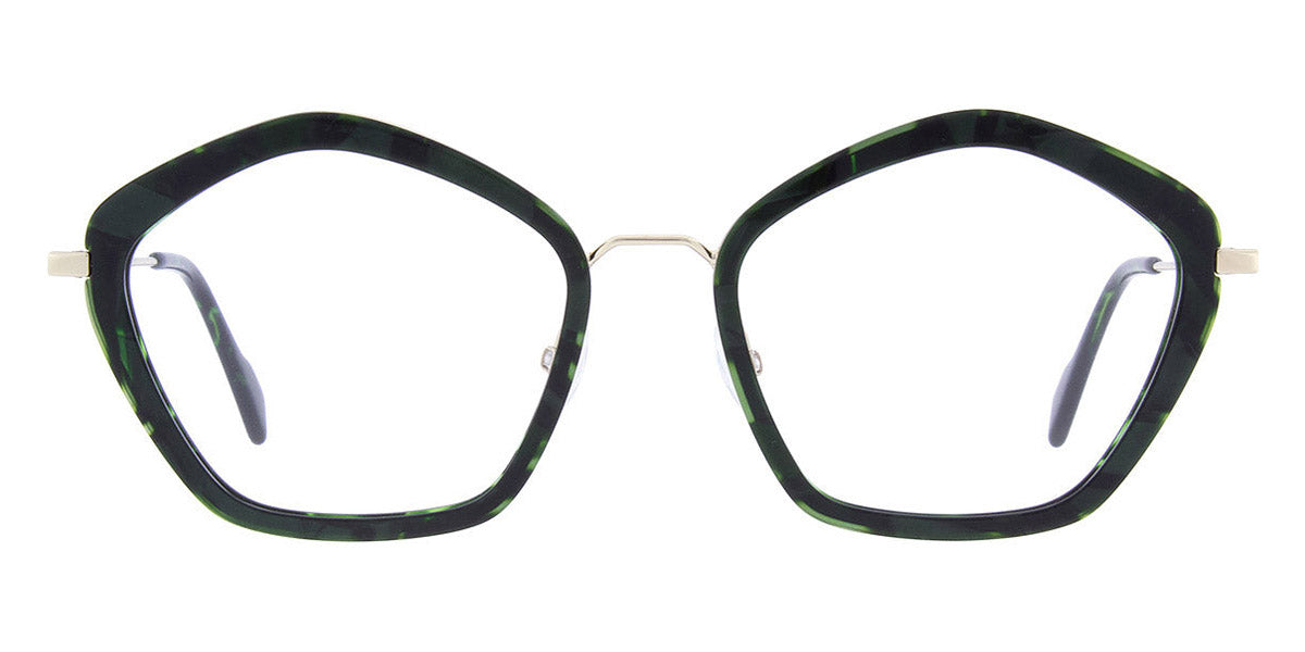 Andy Wolf® 4785 AW 4785 03 55 - Green/Graygold 03 Eyeglasses