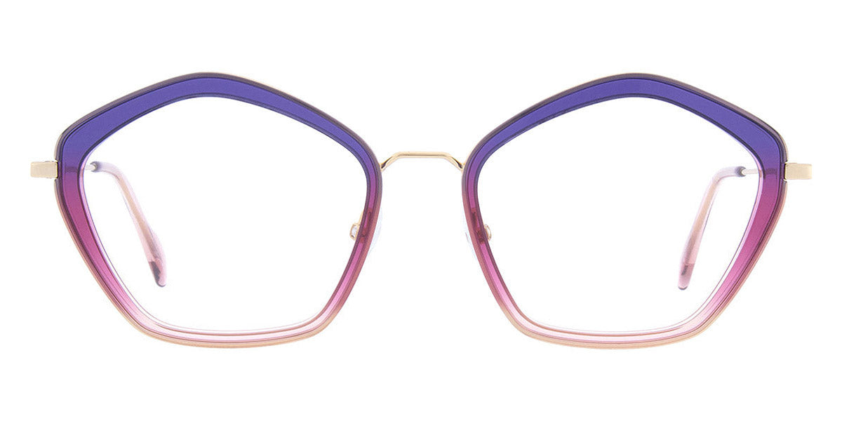 Andy Wolf® 4785 AW 4785 06 55 - Colorful/Gold 06 Eyeglasses