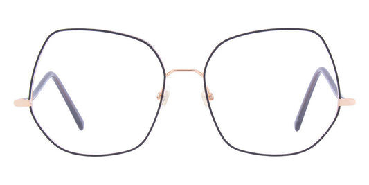 Andy Wolf® 4786 AW 4786 03 57 - Rosegold/Gray 03 Eyeglasses