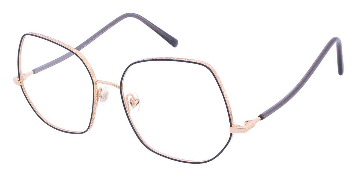 Andy Wolf® 4786 AW 4786 03 57 - Rosegold/Gray 03 Eyeglasses