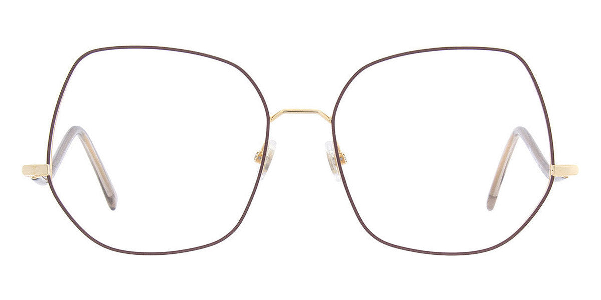 Andy Wolf® 4786 AW 4786 08 57 - Gold/Brown 08 Eyeglasses