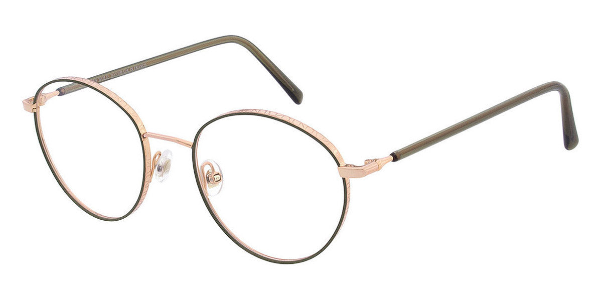 Andy Wolf® 4788 AW 4788 08 48 - Rosegold/Green 08 Eyeglasses