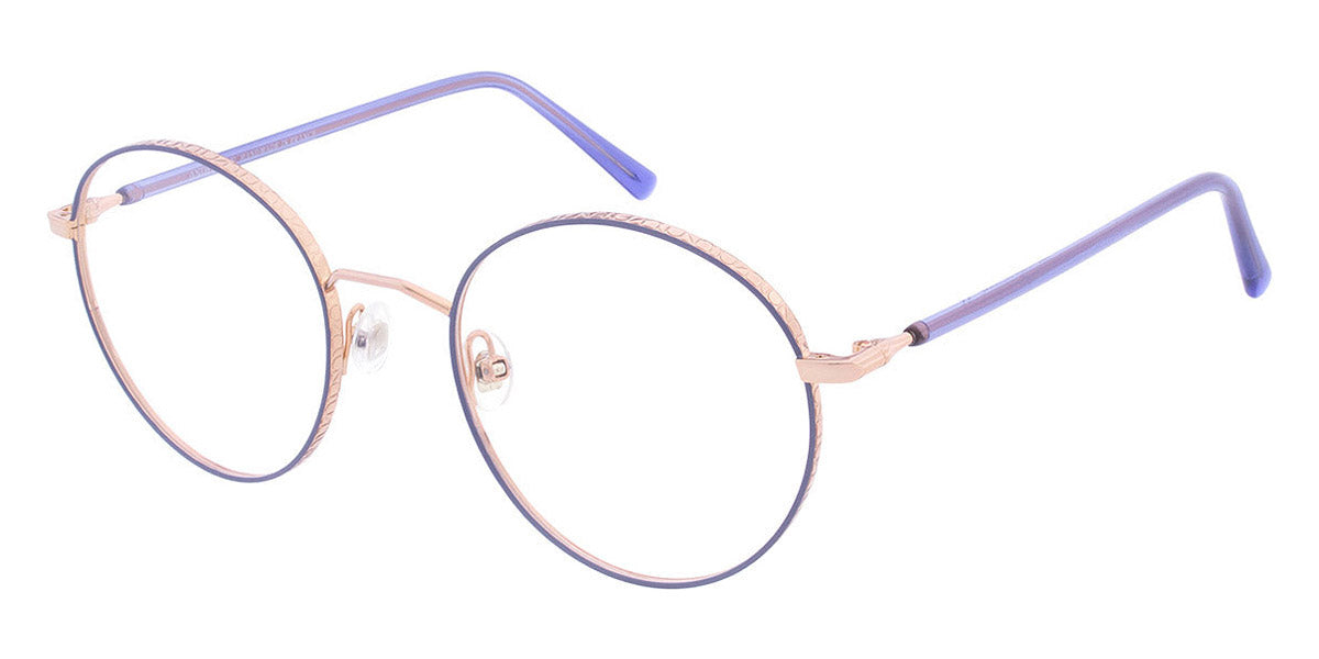 Andy Wolf® 4790 AW 4790 06 51 - Rosegold/Blue 06 Eyeglasses