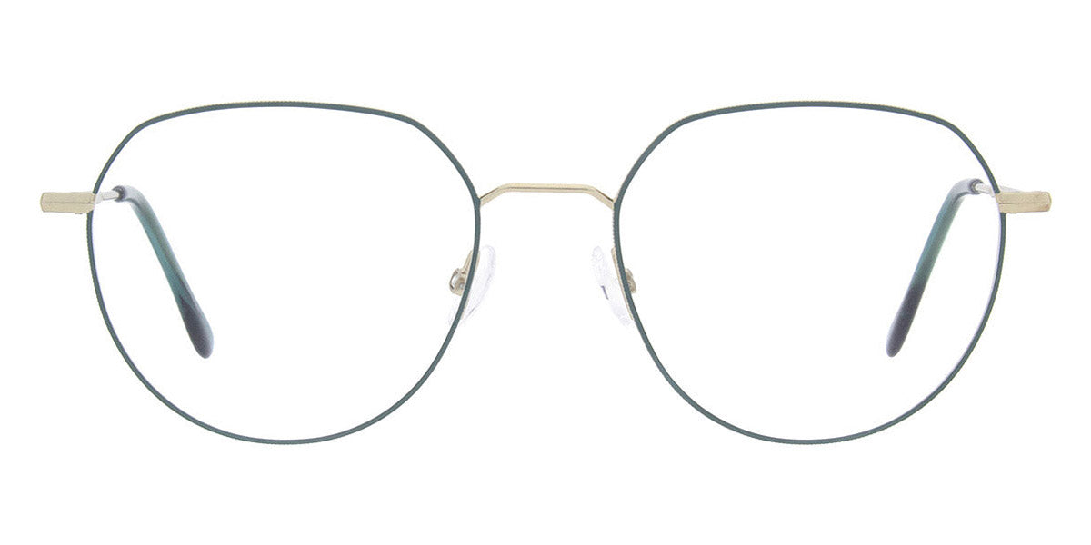 Andy Wolf® 4791 AW 4791 04 51 - Graygold/Teal 04 Eyeglasses