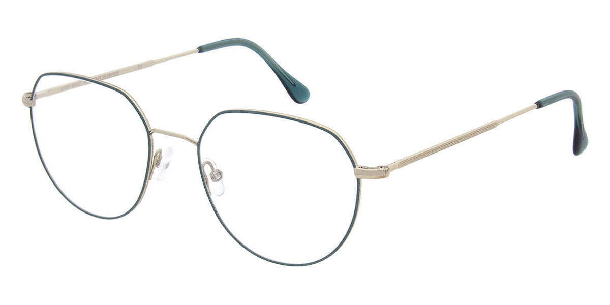 Andy Wolf® 4791 AW 4791 04 51 - Graygold/Teal 04 Eyeglasses