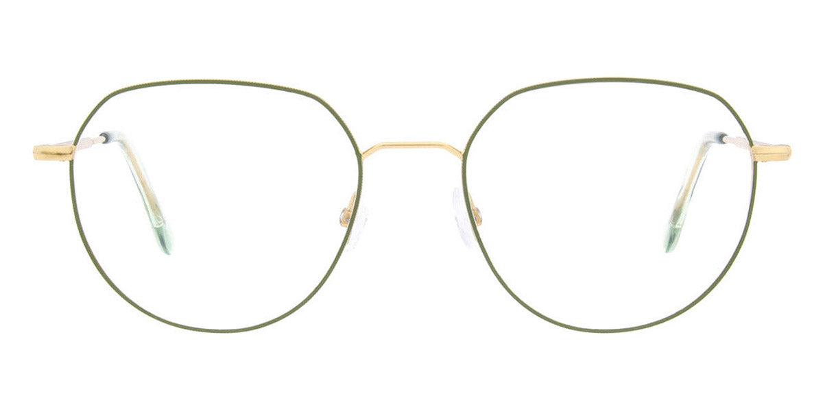 Andy Wolf® 4791 AW 4791 07 51 - Gold/Green 07 Eyeglasses