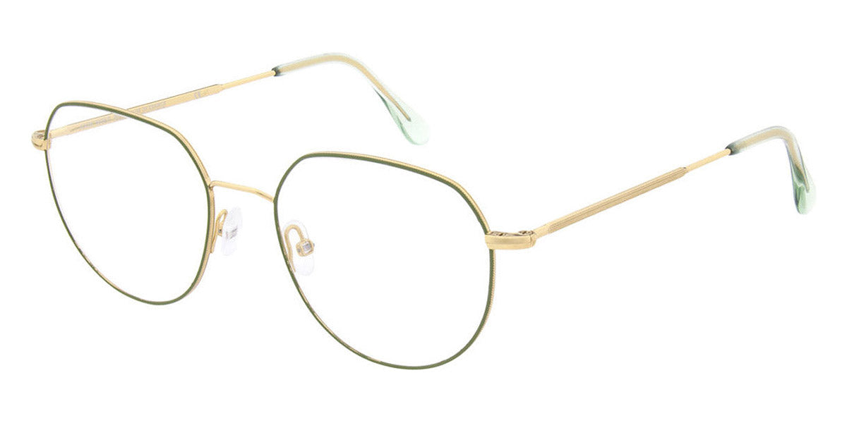 Andy Wolf® 4791 AW 4791 07 51 - Gold/Green 07 Eyeglasses