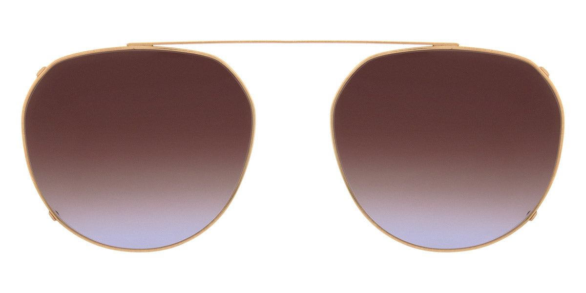 Andy Wolf® 4791 Clip AW 4791 Clip 10 51 - Rosegold/Brown Sunglasses