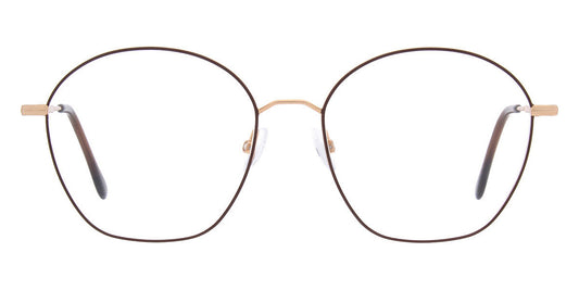 Andy Wolf® 4792 AW 4792 03 52 - Rosegold/Brown 03 Eyeglasses