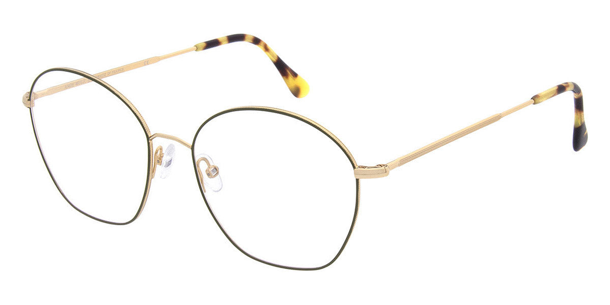 Andy Wolf® 4792 AW 4792 04 52 - Gold/Green 04 Eyeglasses