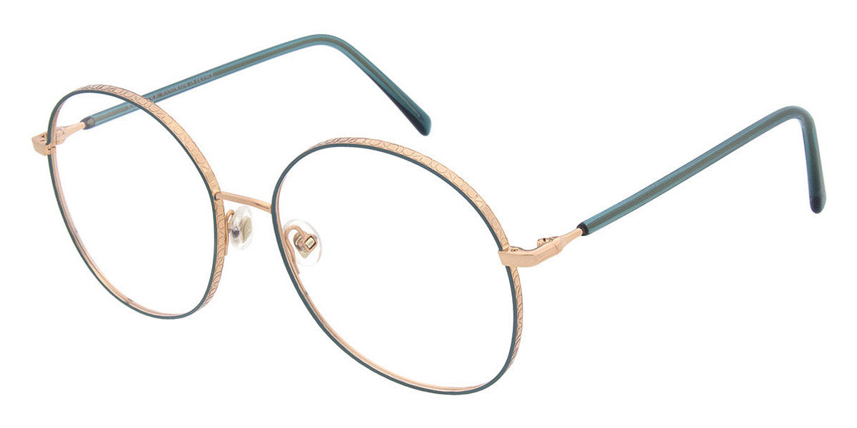 Andy Wolf® 4793 AW 4793 04 54 - Rosegold/Teal 04 Eyeglasses