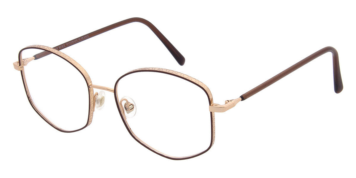 Andy Wolf® 4794 AW 4794 04 51 - Rosegold/Brown 04 Eyeglasses