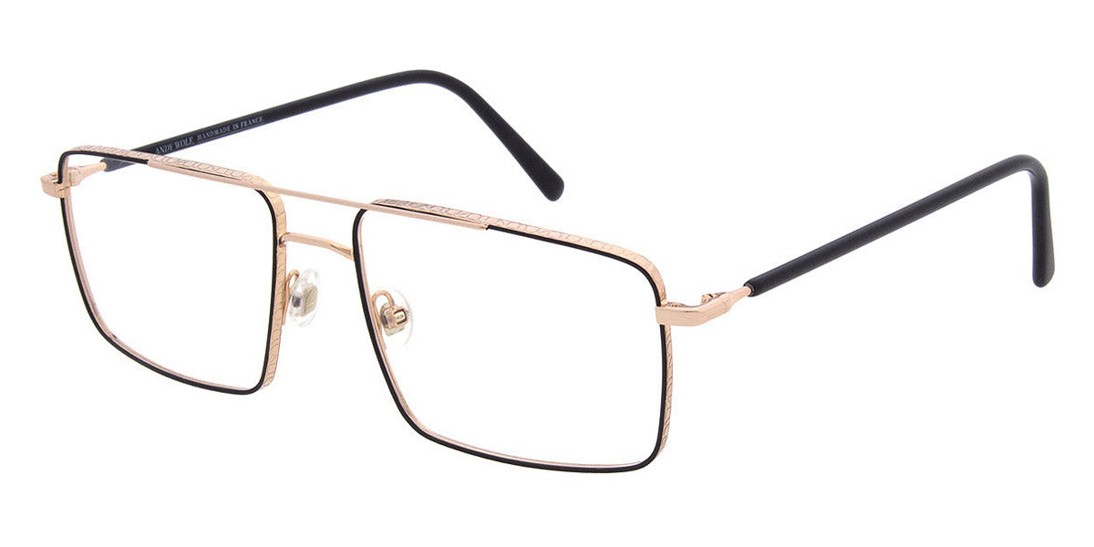 Andy Wolf® 4795 AW 4795 01 57 - Rosegold/Black 01 Eyeglasses