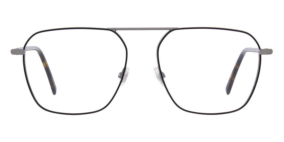 Andy Wolf® 4796 AW 4796 03 55 - Gun/Black Eyeglasses